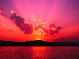 Tu naît comme le levé du soleil.......