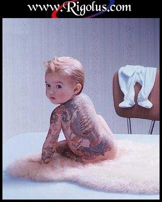 A son âge, être tatoué