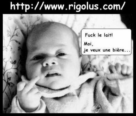pas commande le p'tit bébé