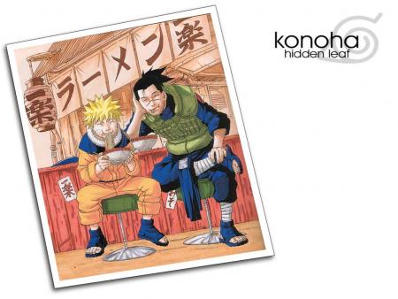 Iruka et Naruto